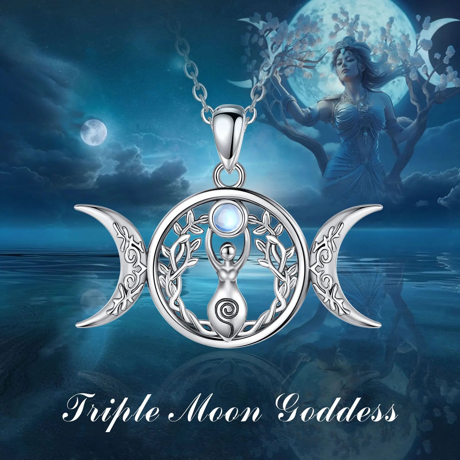 925 Sterling Silver Wiccan Jewelry, Pagan Jewelry, Crystal Jewelry, & Witch Jewelry | Green Witch Creations