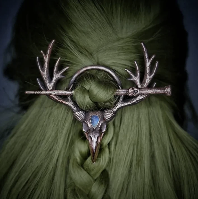 Witchy Hair Pins, Brooches, Totes, Bags, & Accessories | Green Witch Creations