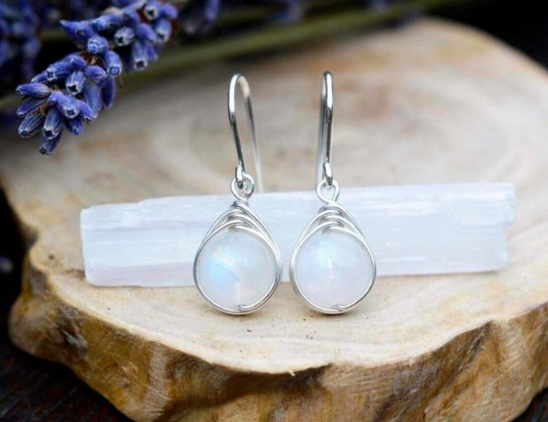 Crystal Earrings, Stone Earrings, Witch Earrings, Gothic Earrings, & Boho Earrings | Green Witch Creations