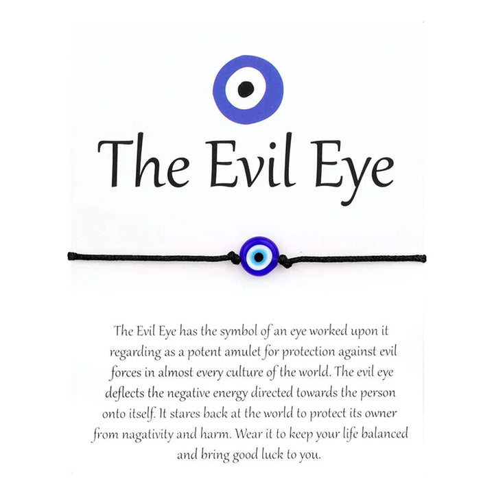 Black Evil Eye Bracelet