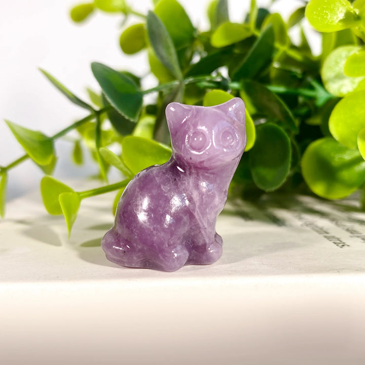 Amethyst Crystal Cat