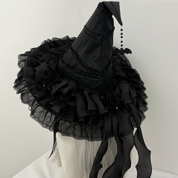 Black Bat Witch Hat