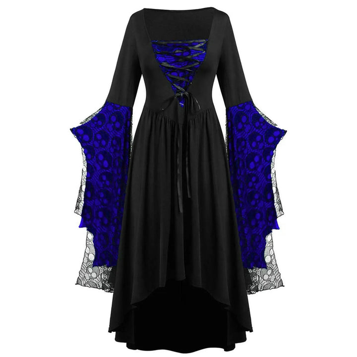 Blue Witch Halloween Dress Costume