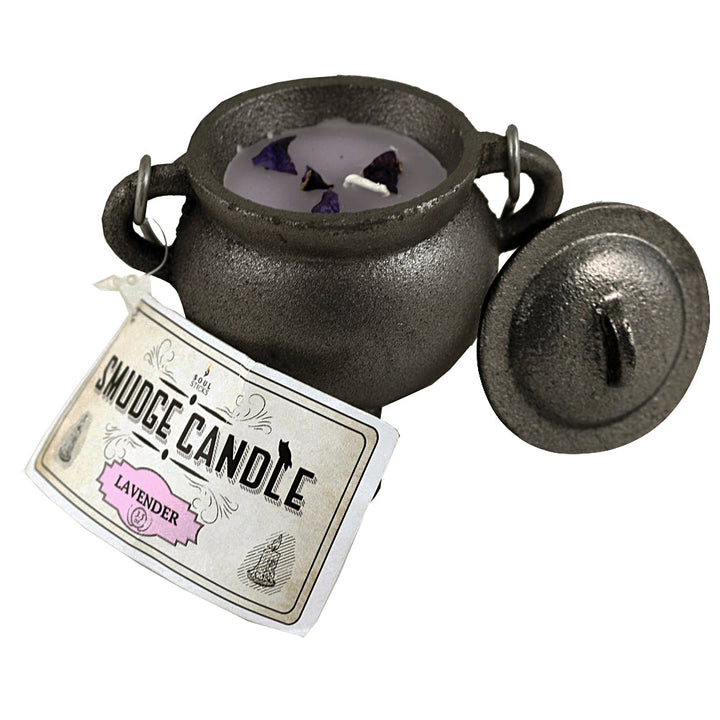 Lavender Cauldron Smudge Candle