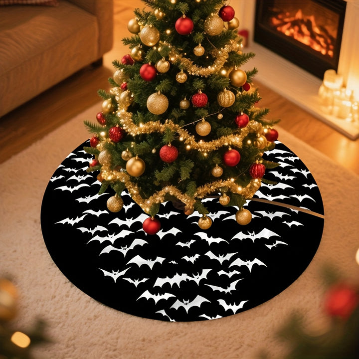 Creepmas Bat Christmas Tree Skirt