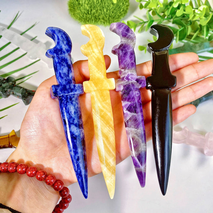 Crystal Athames For Ritual