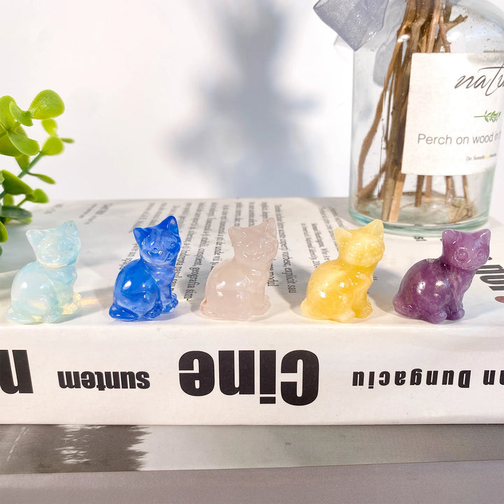 Crystal Stone Cats
