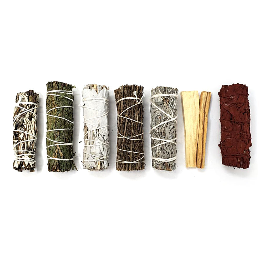 7 Pack - Smudging Sampler Pack Smudge Sticks