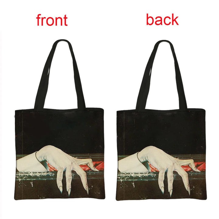 Hand Gothic Witchy Tote Bag