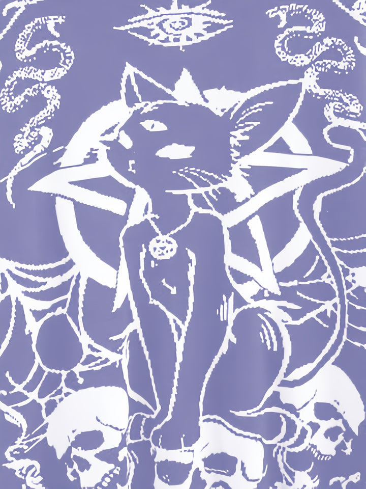 Purple Cat Sweater