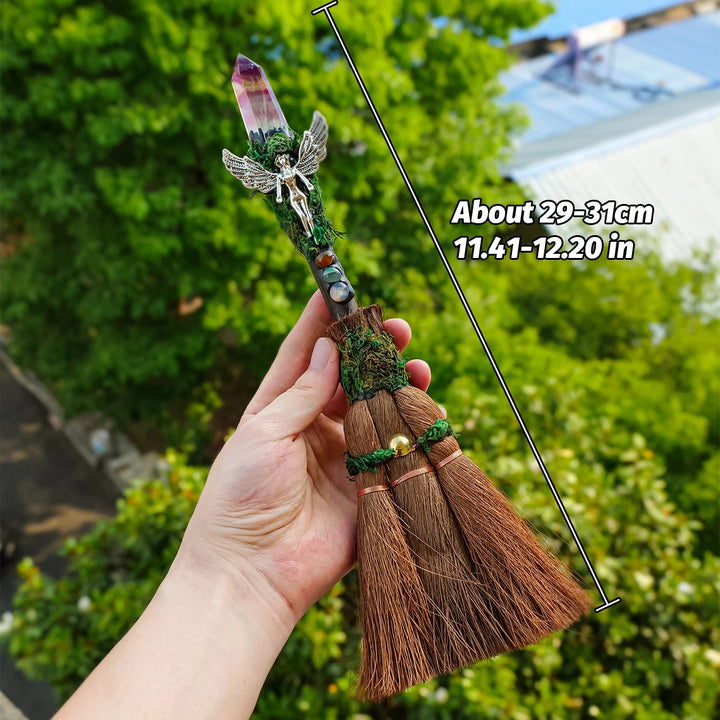 Rainbow Fluorite Witch Broom