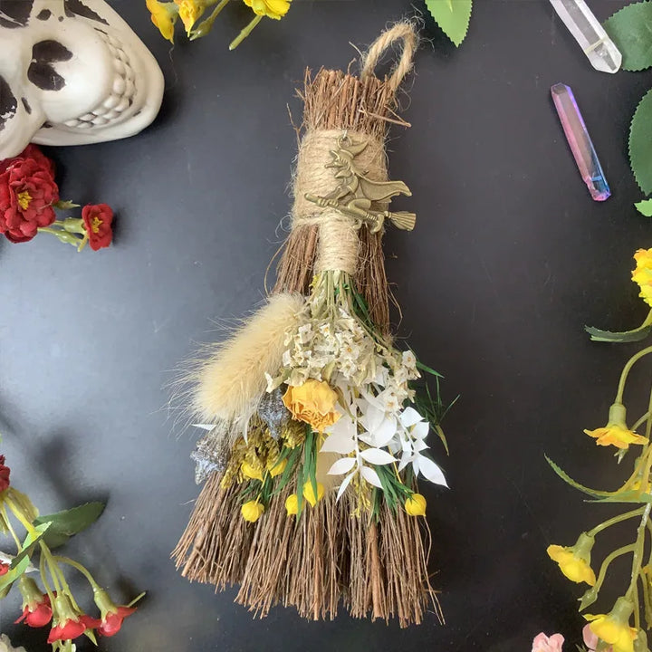 Floral Witch Brooms