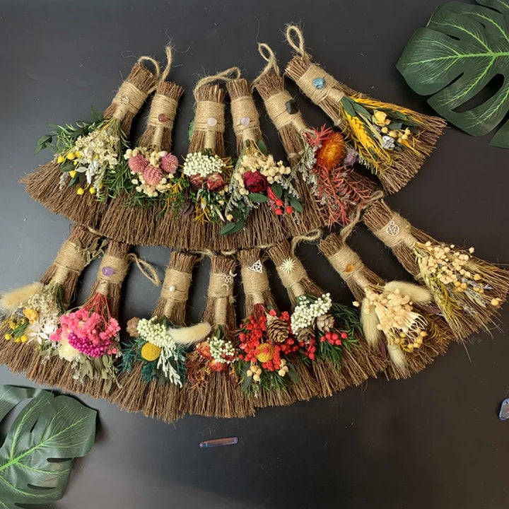 Floral Witch Brooms