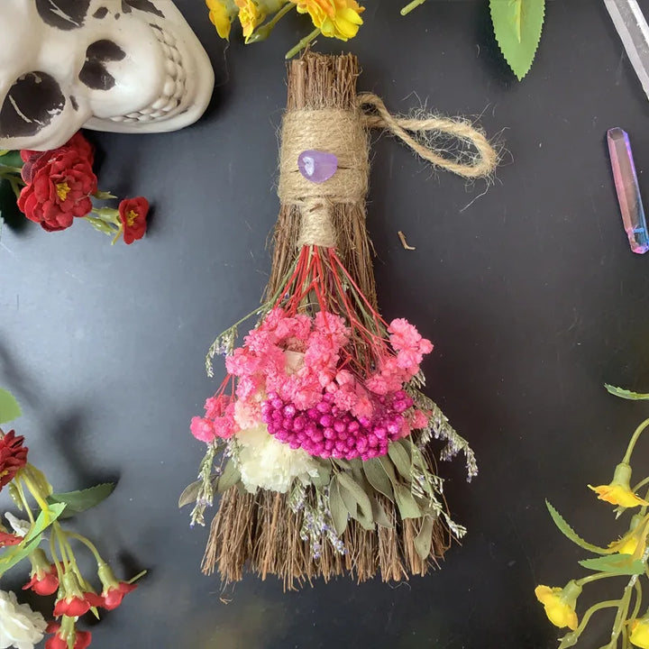 Floral Witch Brooms
