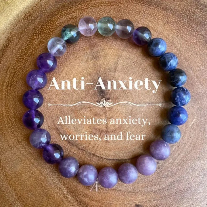 Anti-Anxiety Stone Bead Bracelets