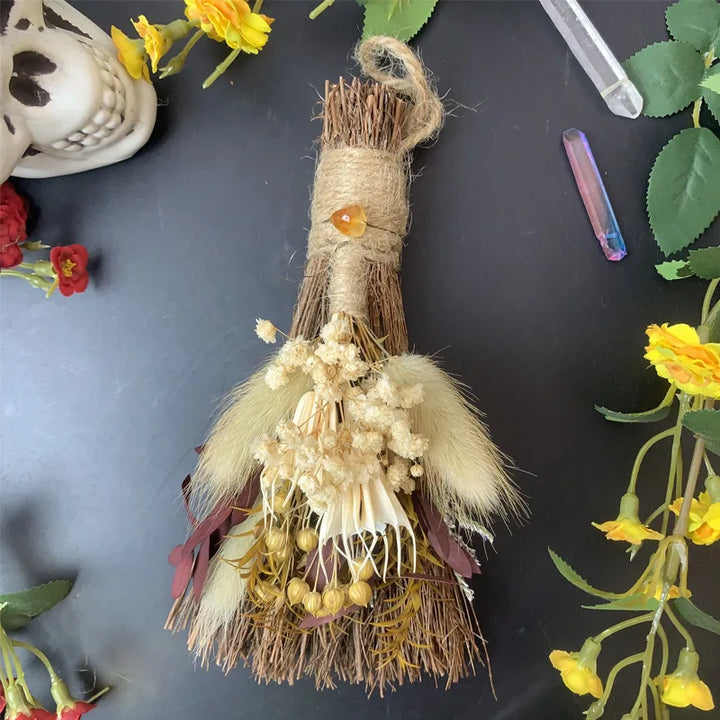 Floral Witch Brooms