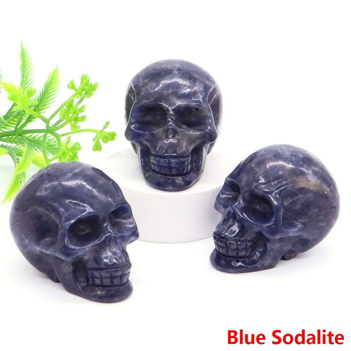 Sodalite Crystal Skulls