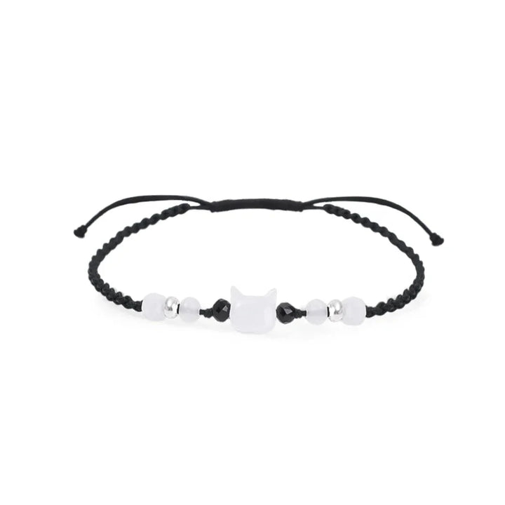Moonstone Cat Bracelet