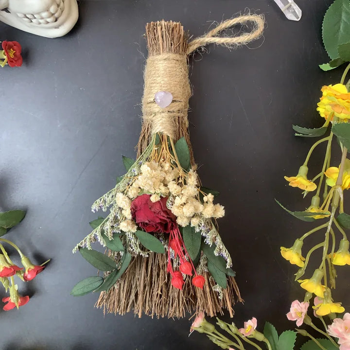 Floral Witch Brooms