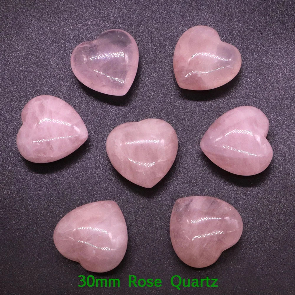 Rose Quartz Hearts