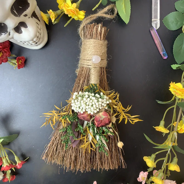Floral Witch Brooms
