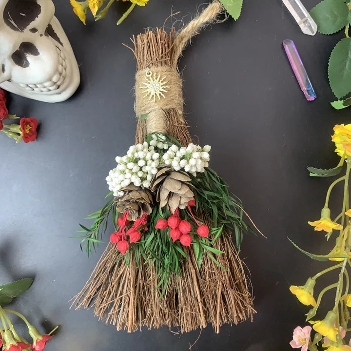 Floral Witch Brooms