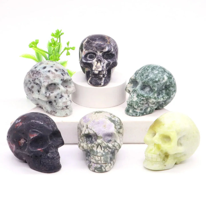 Crystal Stone Skulls