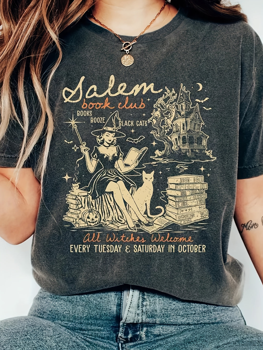 Salem Book Club T Shirt