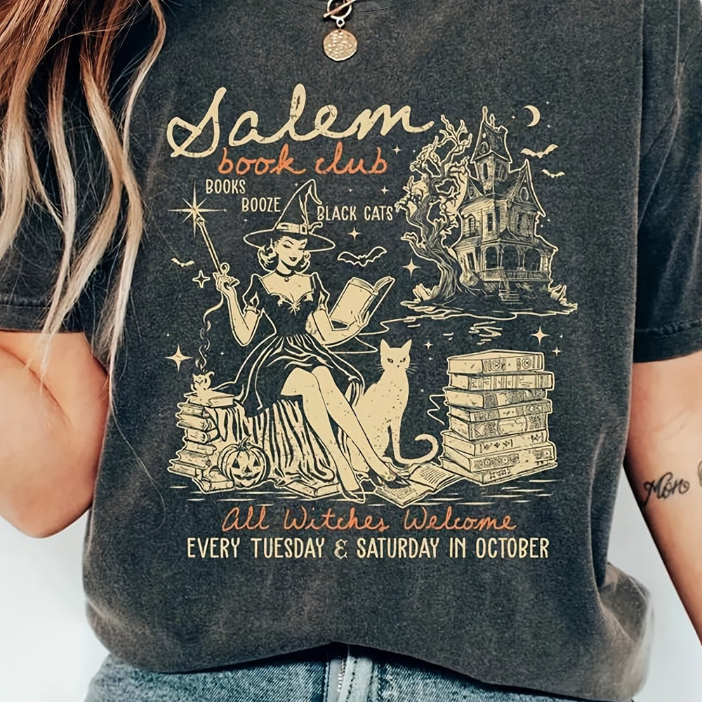 Salem Witch Book Club T Shirt