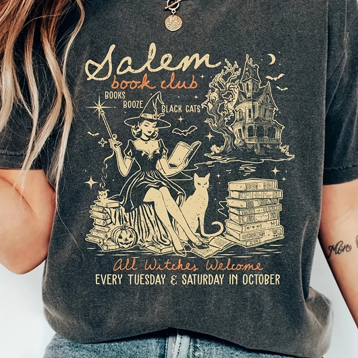 Salem Witch Book Club T Shirt