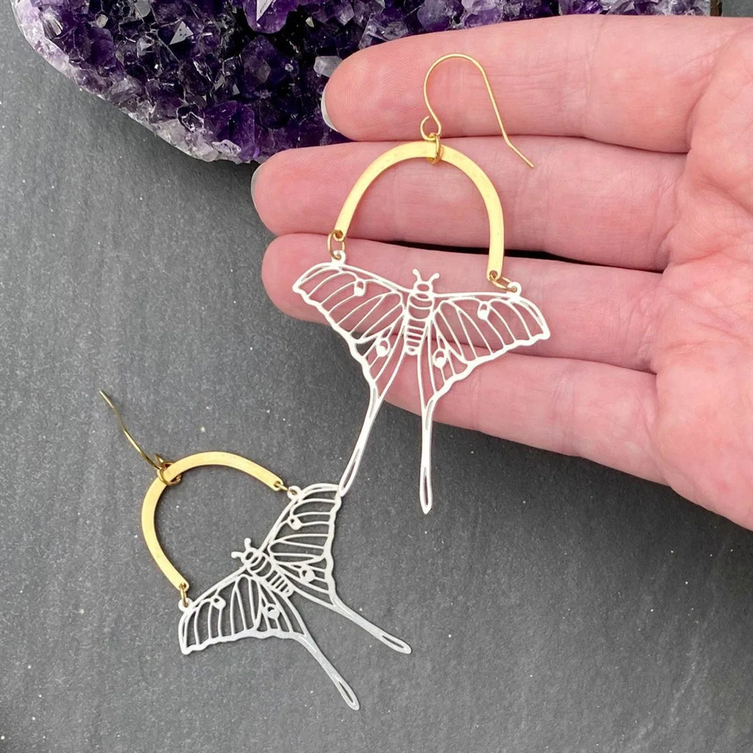 Moth Earrings