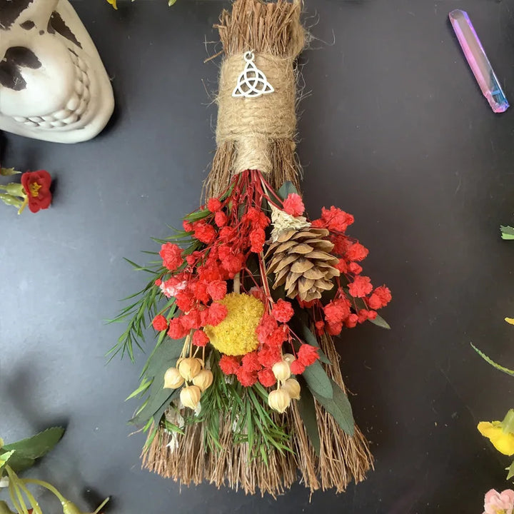 Floral Witch Brooms