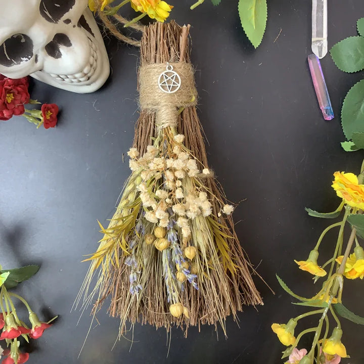 Floral Witch Brooms