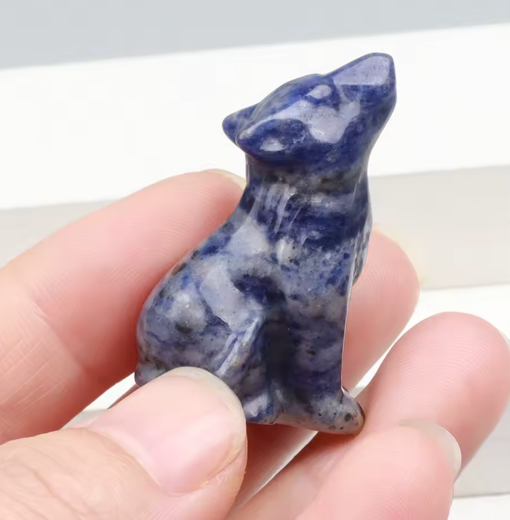 Sodalite Wolf