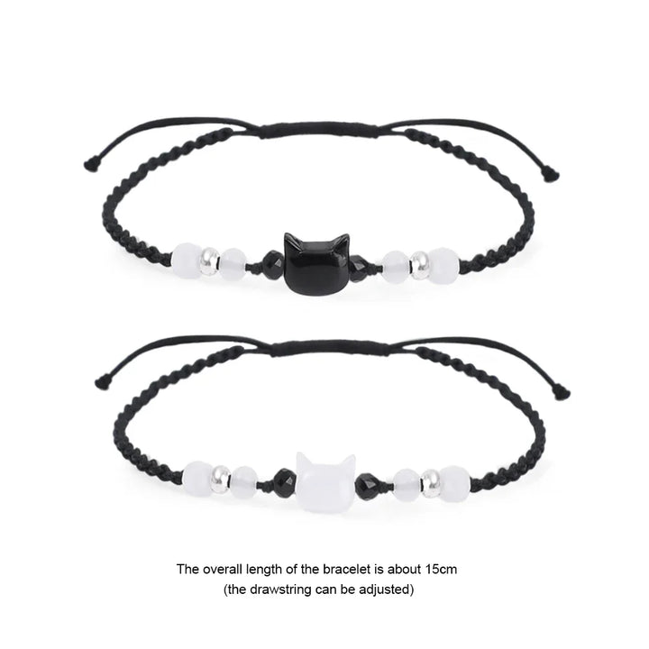 Crystal Cat Bracelets