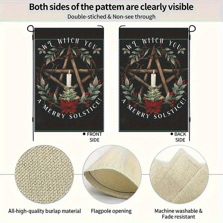 We Witch You A Merry Solstice Christmas Banners