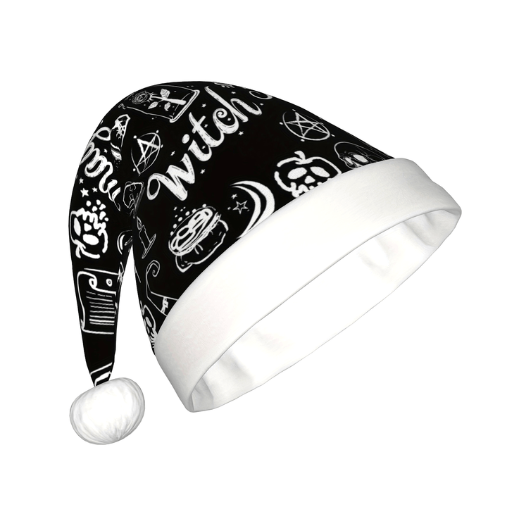 Witch Christmas Santa Hats