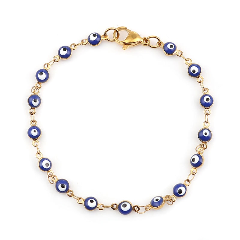 Gold Evil Eye Bracelets