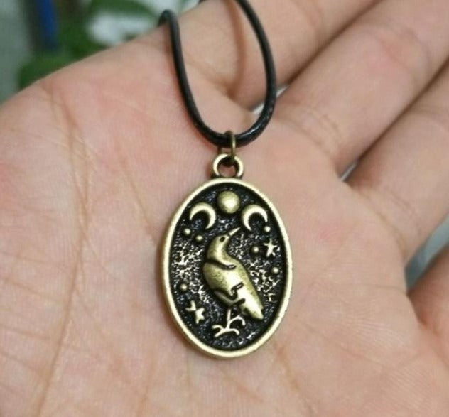 Raven Moon Necklaces - greenwitchcreations