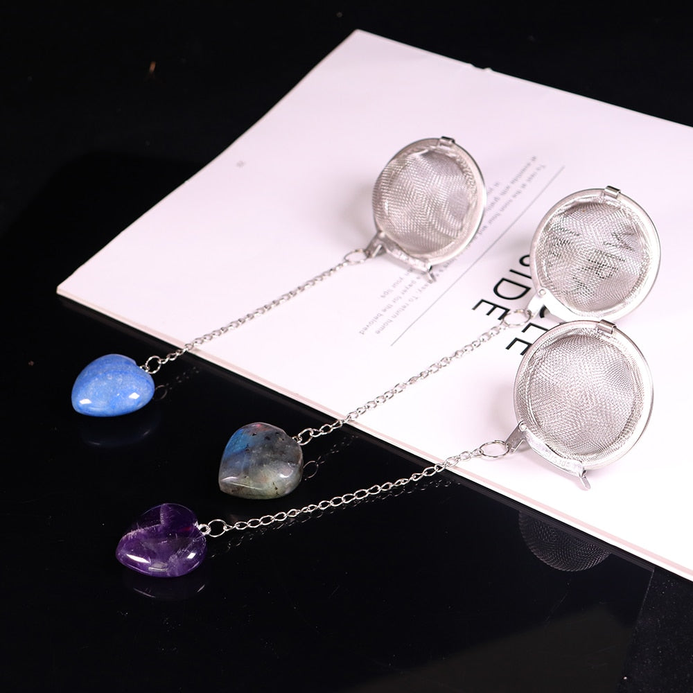 Buy Crystal Heart Tea Ball Strainers