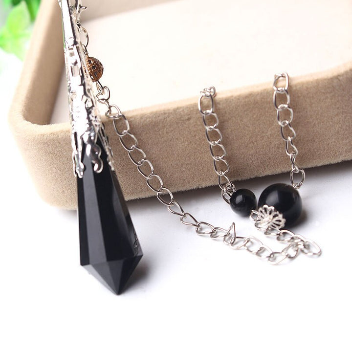 Vintage Obsidian Pendulum