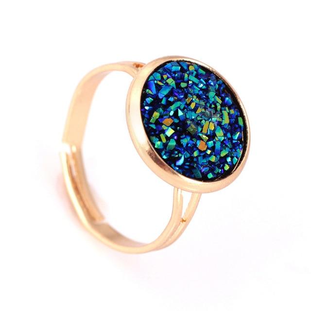 Women's Druzy Stone Rings - greenwitchcreations