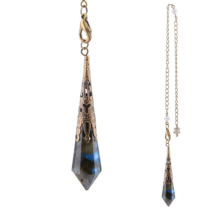Labradorite Pendulum - greenwitchcreations