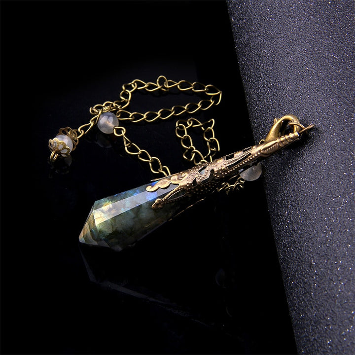 Labradorite Pendulum - greenwitchcreations