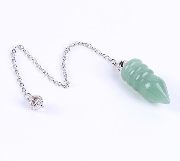 Green Aventurine Crystal Pendulums