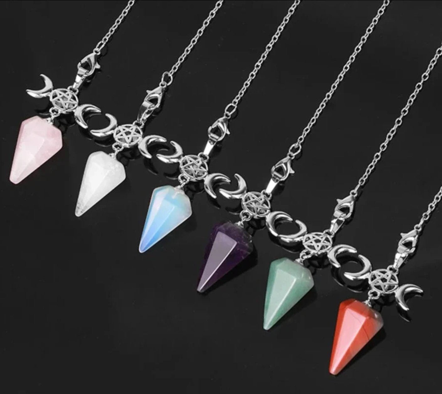 Crystal Pendulums For Sale | Green Witch Creations