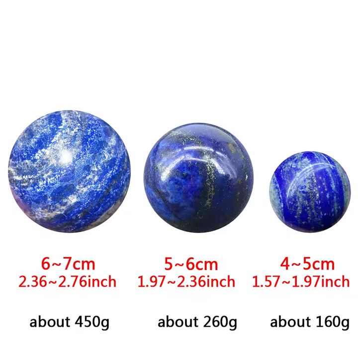 Lapis Lazuli Crystal Balls