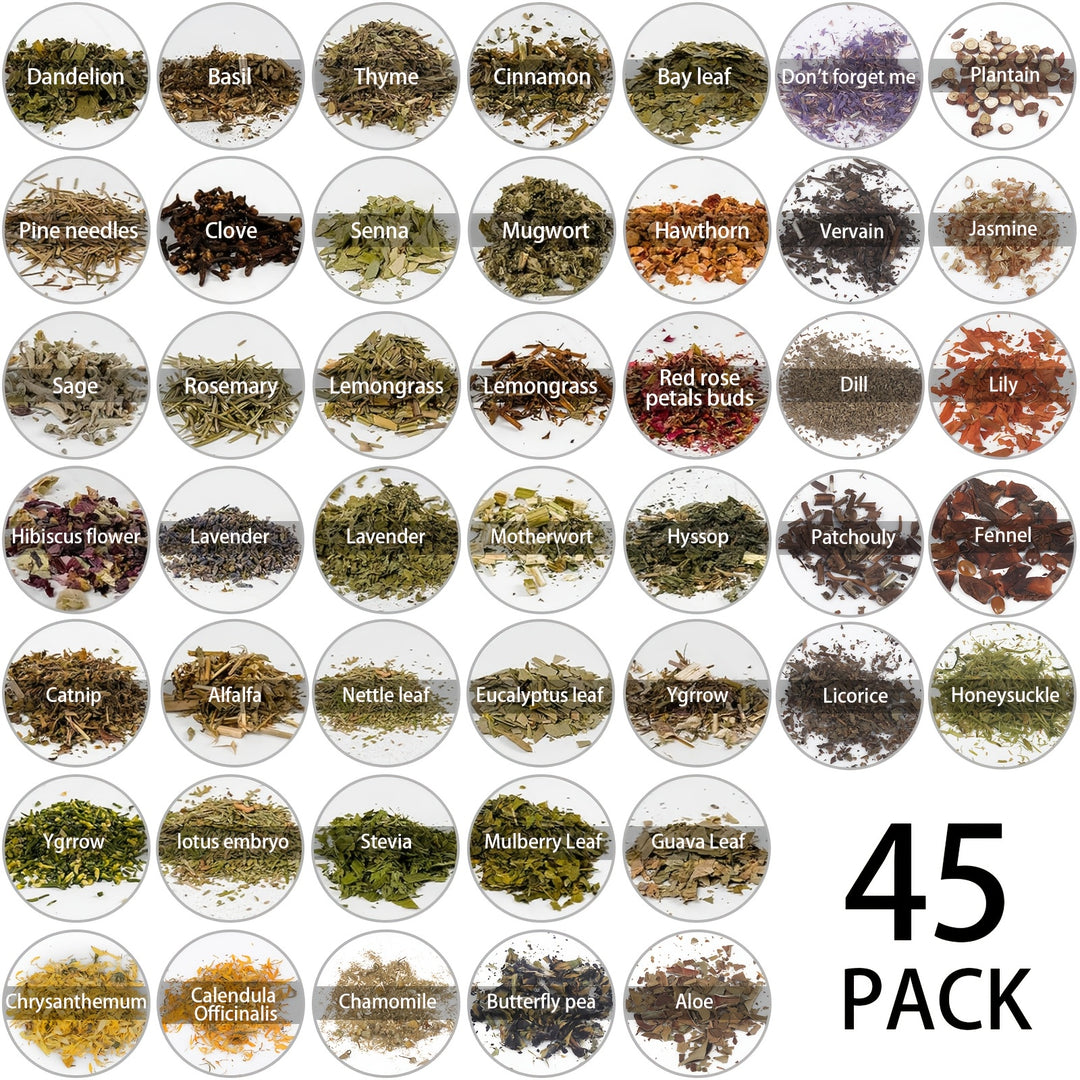 45 pc Herb Witchcraft Kit