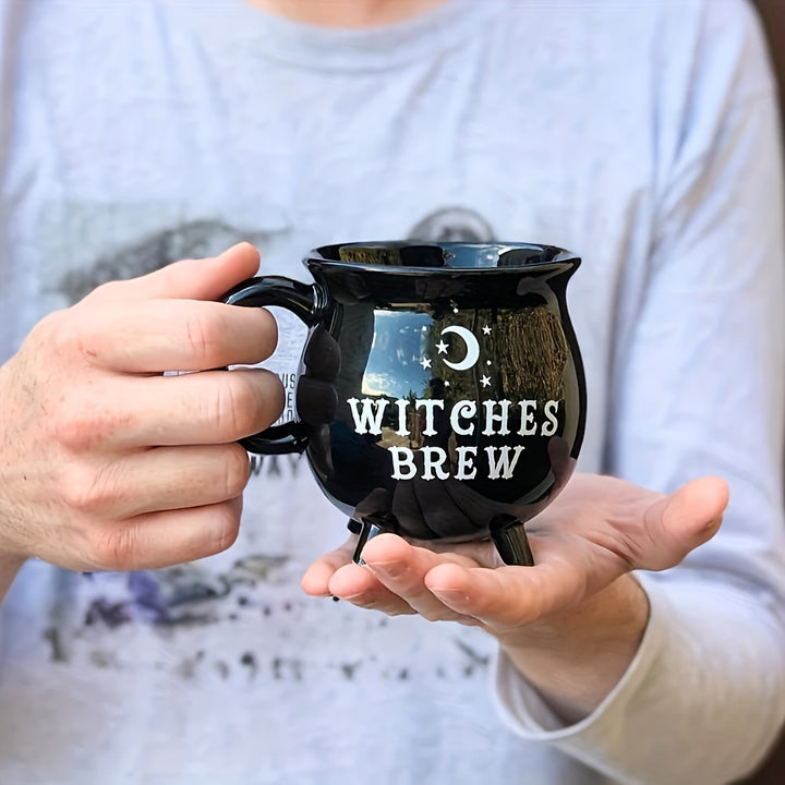 Witches Brew Cauldron Mug | Green Witch Creations