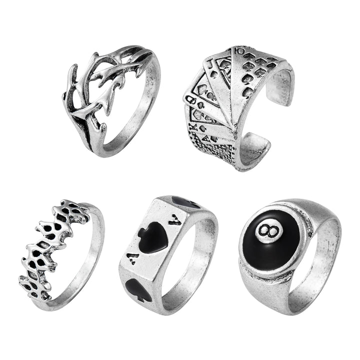 8 Ball Ring Set
